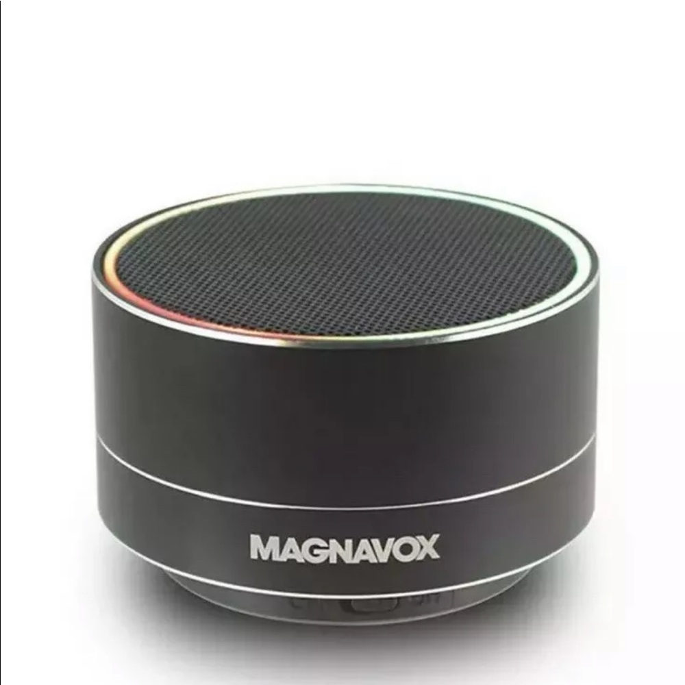 New!Magnavox Black MIni Portable Bluetooth Speaker